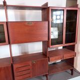 Mid-Century Modular Bookcase by Edmondo Palutari for Dassi, Italy, 1950s