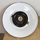 Industrial Grey Enamel Pendant Lamp with Milk Glass, 1960s