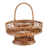 Wicker bottle rack, 1970