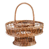 Wicker bottle rack, 1970