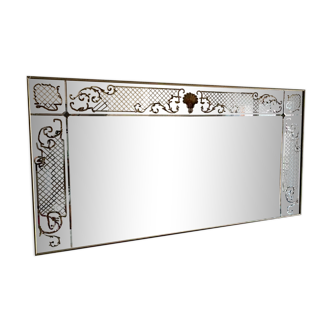 Très grand miroir rectangulaire