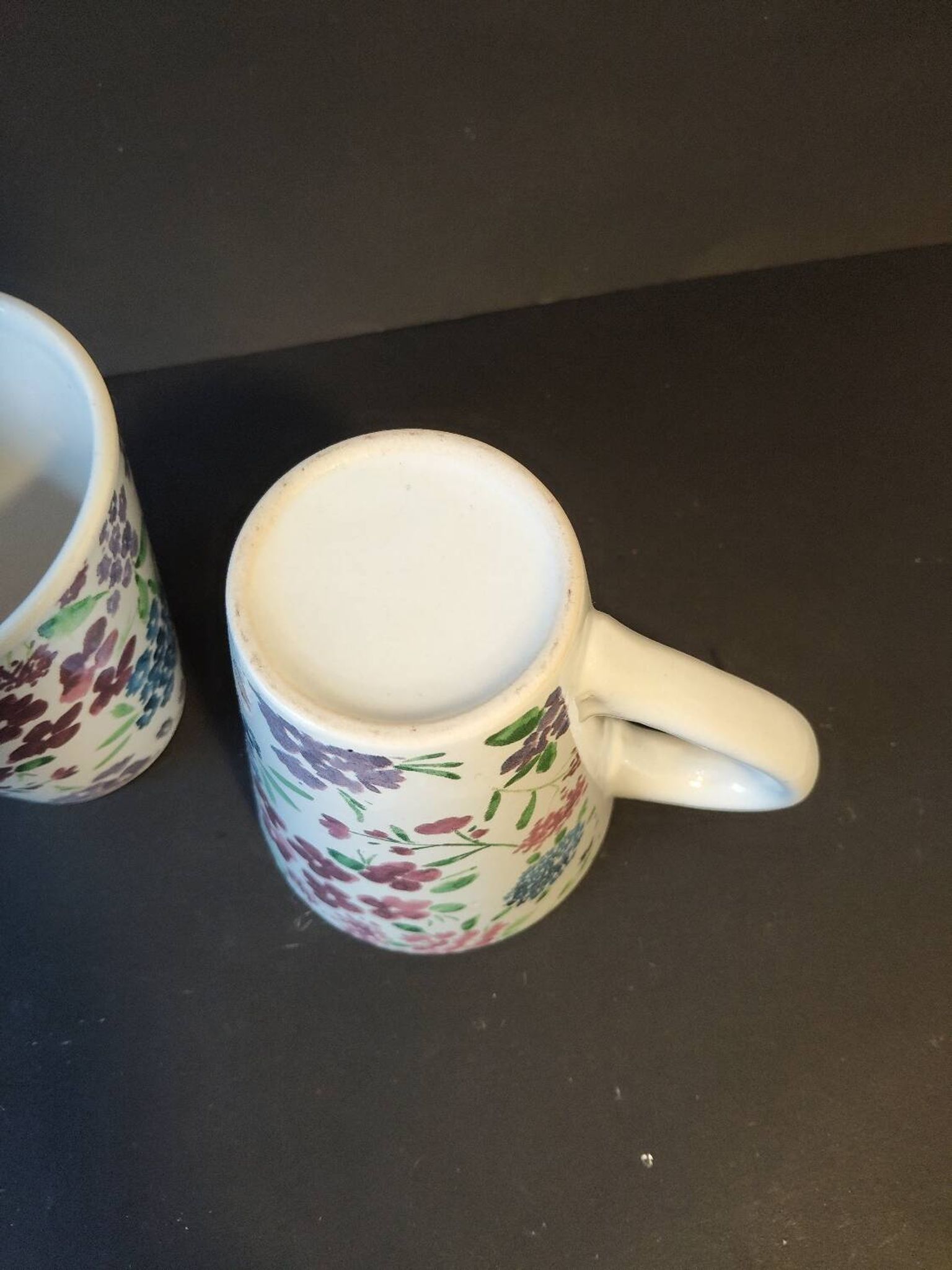 Pair of floral mugs – Country house spirit – New
