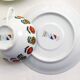 Set de 6 tasses & soucoupes porcelaine 1970'