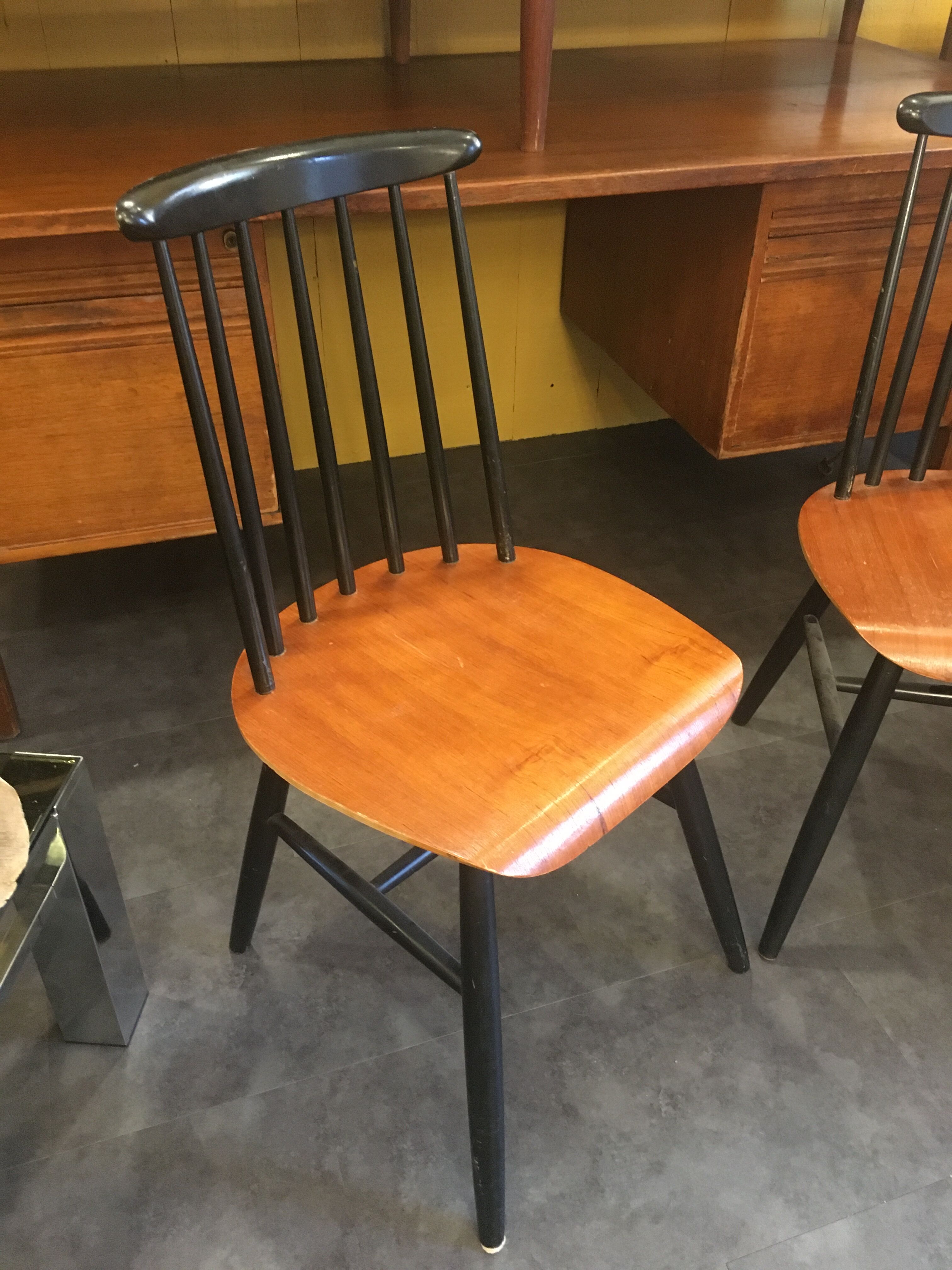 Paire de chaises Fanett d'Ilmari tapiovaara circa 1950