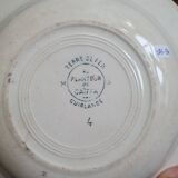 4 Terre de Fer soup plates