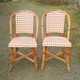 Pair of Parisian bistro chairs Maison Drucker model Fouquet's N°1