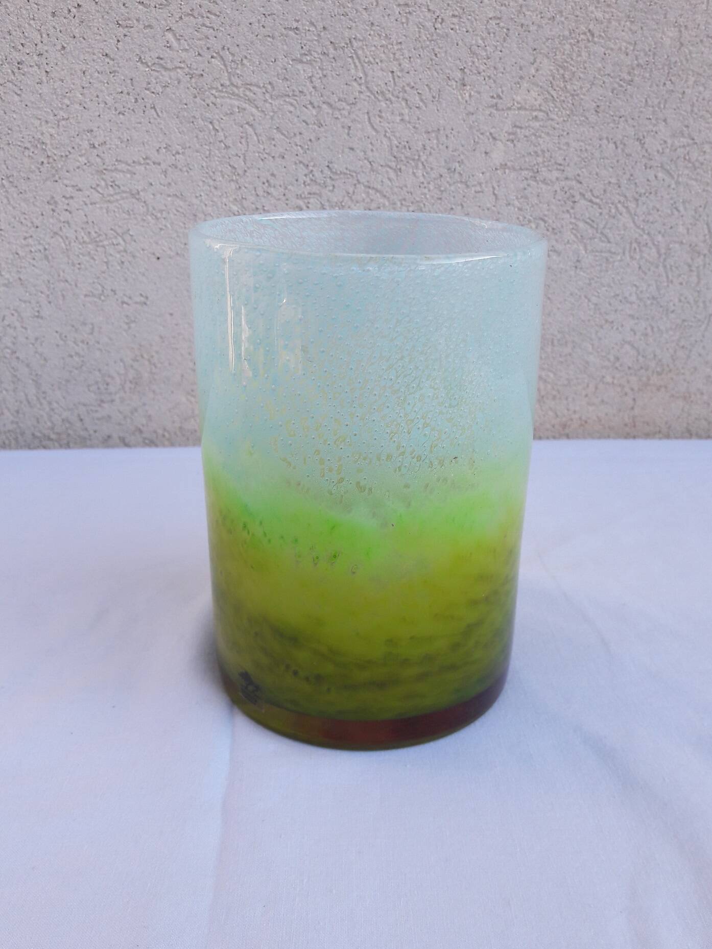 Scandinavian glass vase John Orwar Lake