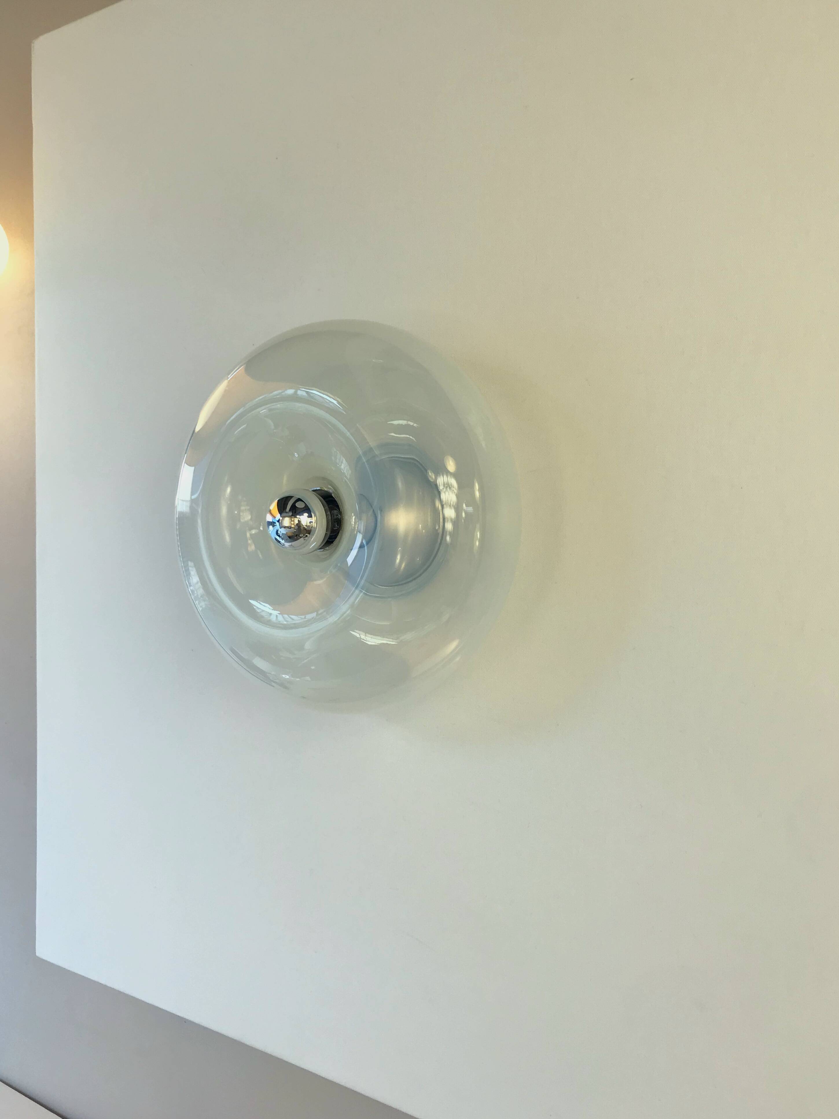 Panta model wall lamp, Giusto Toso, Leucos, 1967