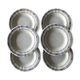 Série de 6 assiettes creuses vintage en faience