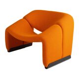 Groovy Orange Chair F598 by Pierre Paulin for Artifort