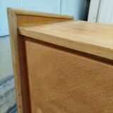 Sideboard with fin sides / compass feet from the 50s/60s