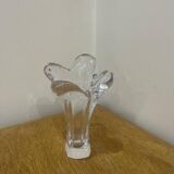 crystal vase signed Bayel