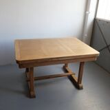 Oak extendable table