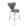 Bar stool Arne Jacobsen for Fritz Hansen series 7 black