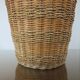 Rattan vase, braided rope and 80s ceramics
