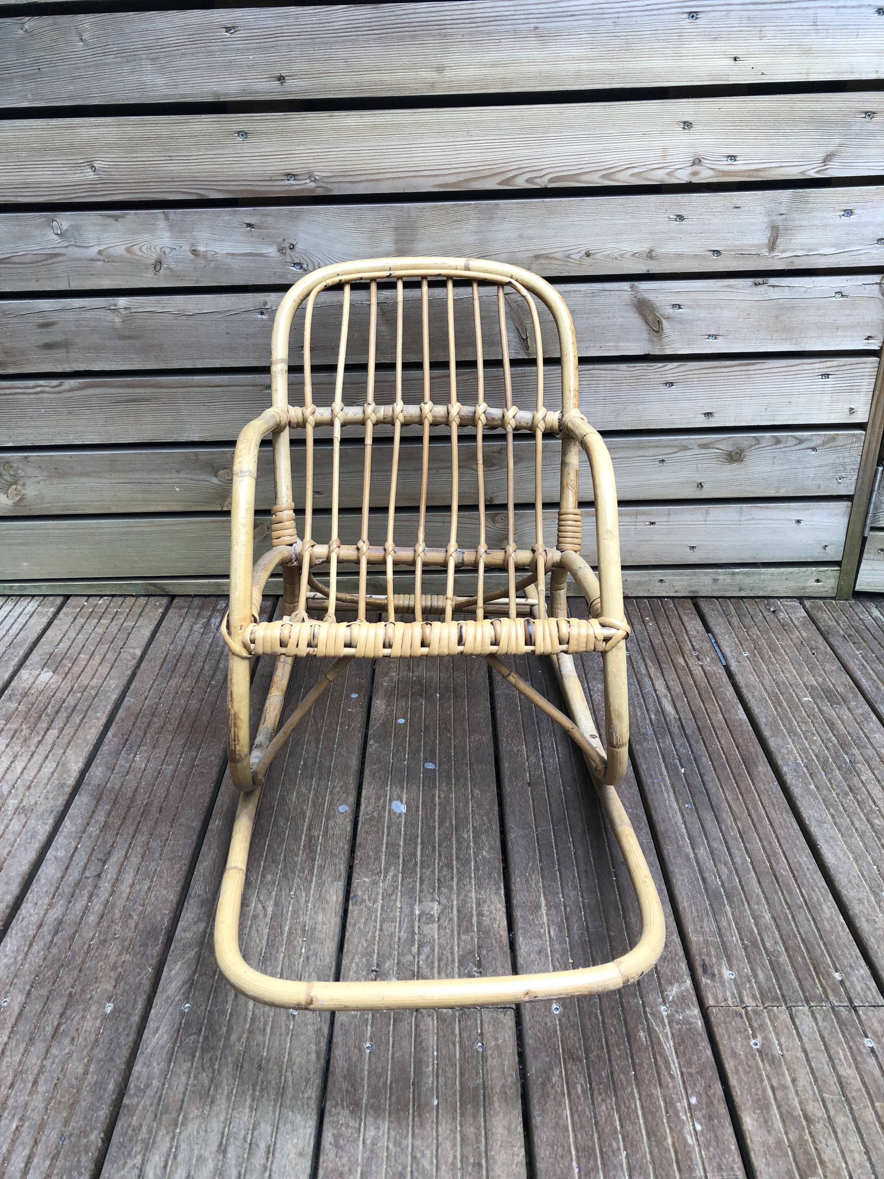 Beautiful rocking chair child
