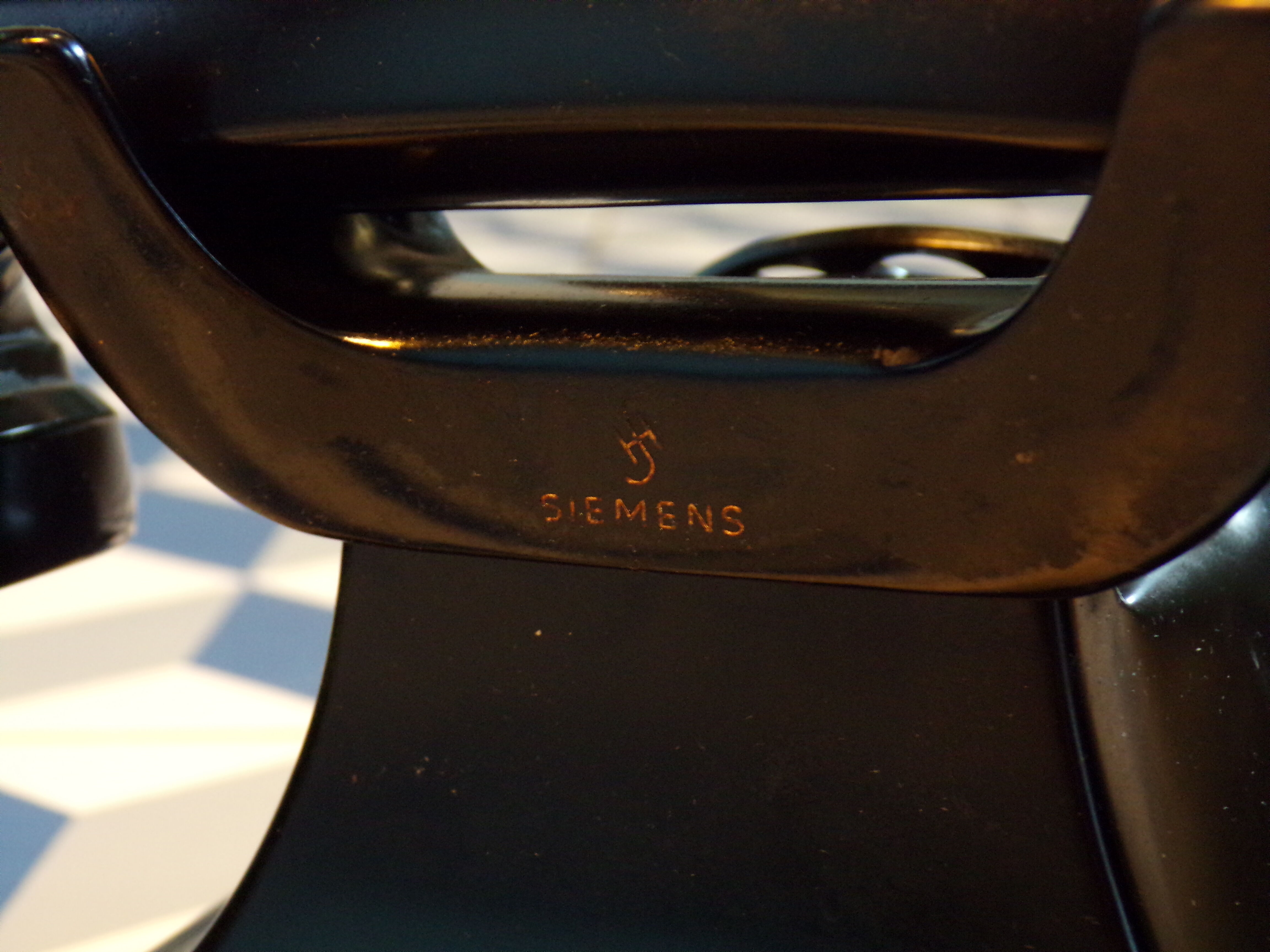 Siemens W38 1930 Bakelite Phone