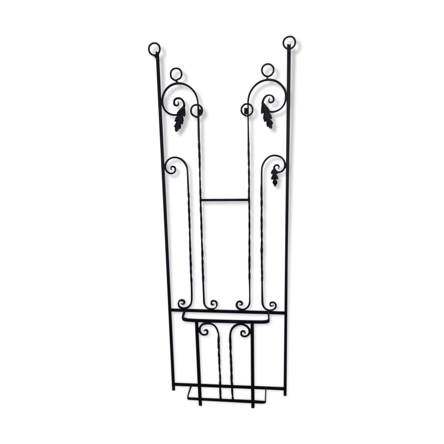 Door wall coat cast iron vintage