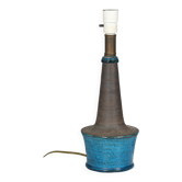 Nils  Lampe de table Kahler fabriquée à Næstved, Danemark 1960