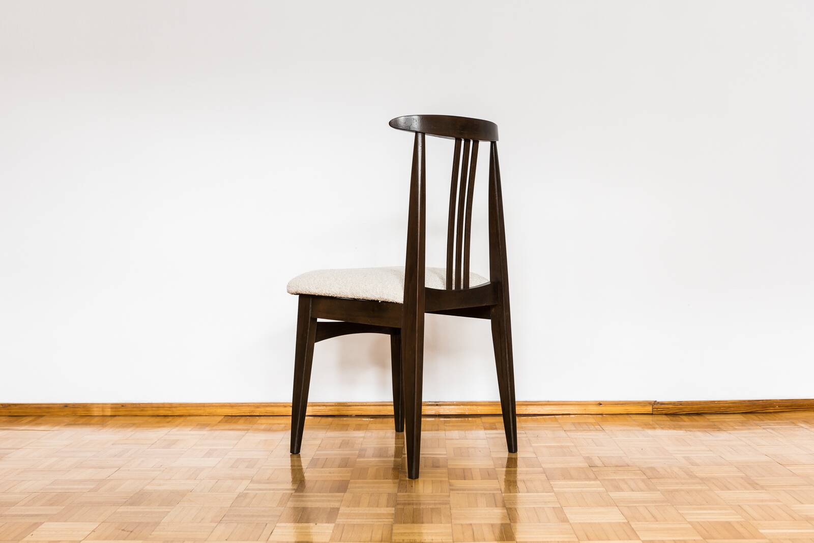 Chaises de salle à manger vintage par M. Zieliński, Pologne, années 1960, lot de 4