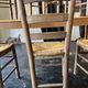 Lot 6 chaises paillées fin 19 eme