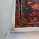 Pair of vintage trays in briar effect lucite