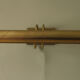 Pair of brass adjustable wall reading lights 1960s