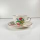 Set of 4 coffee cups with saucers model Réverbère by KG Lunéville