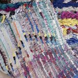 Colorful Boucherouite Moroccan rug - 72 x 154 cm