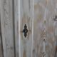 Painted double wardrobe in wood