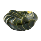 Vintage ashtray 1950 two-tone ceramic