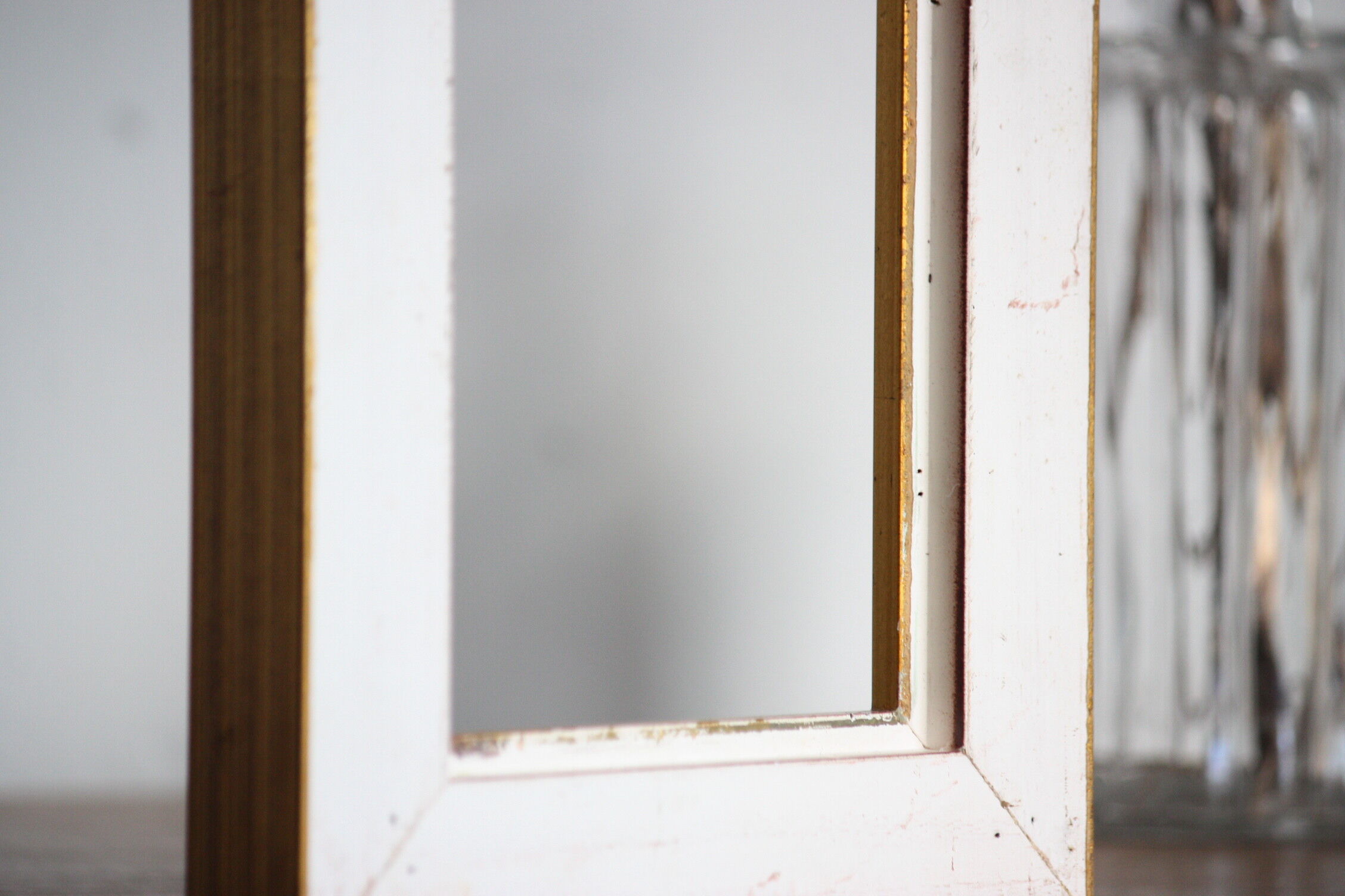 Moulded gilded wood frame