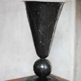 Unique vase made by a blacksmith, vintage vase, collector's item