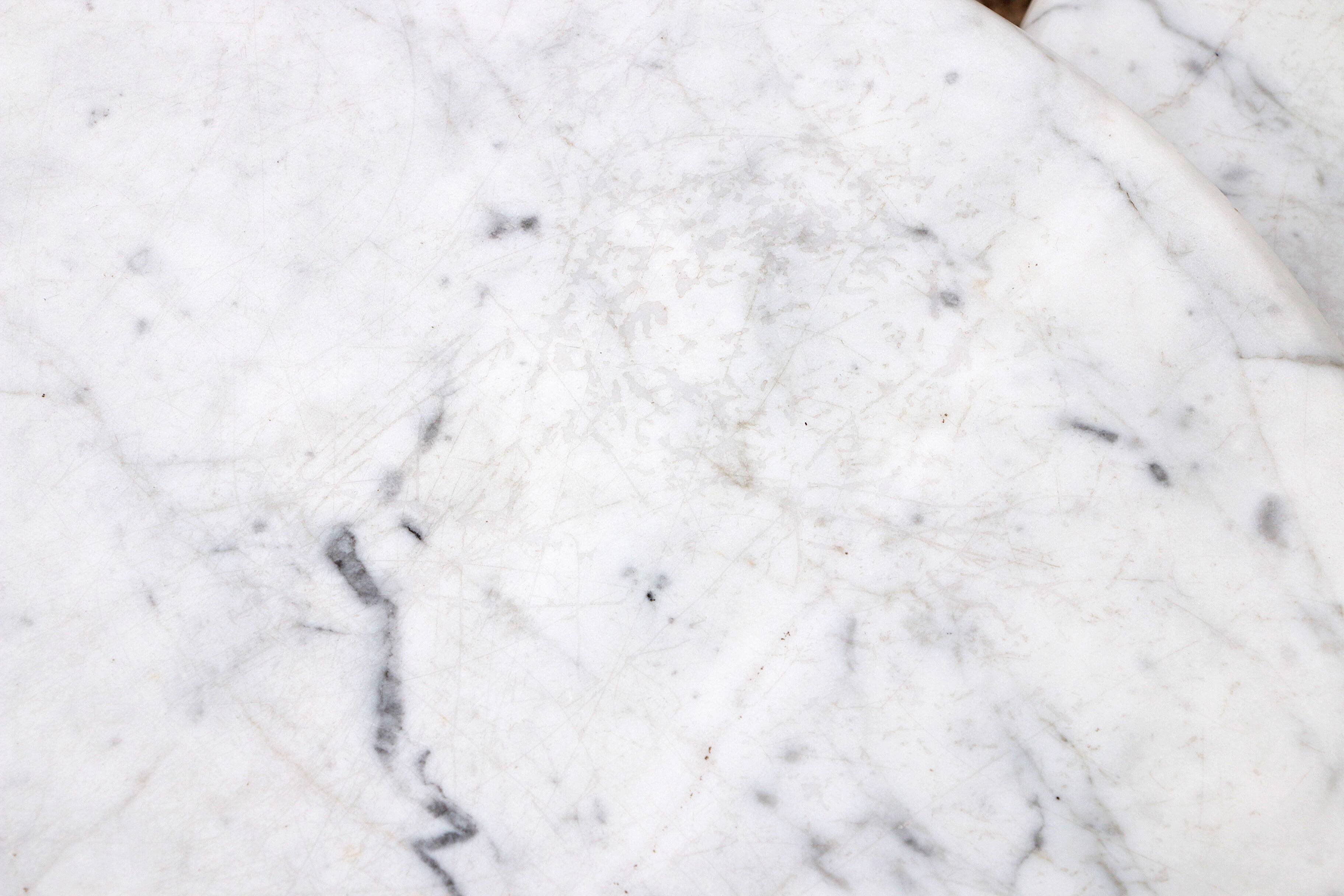 Set of Two Marble Tables - Italian Design, 1980s