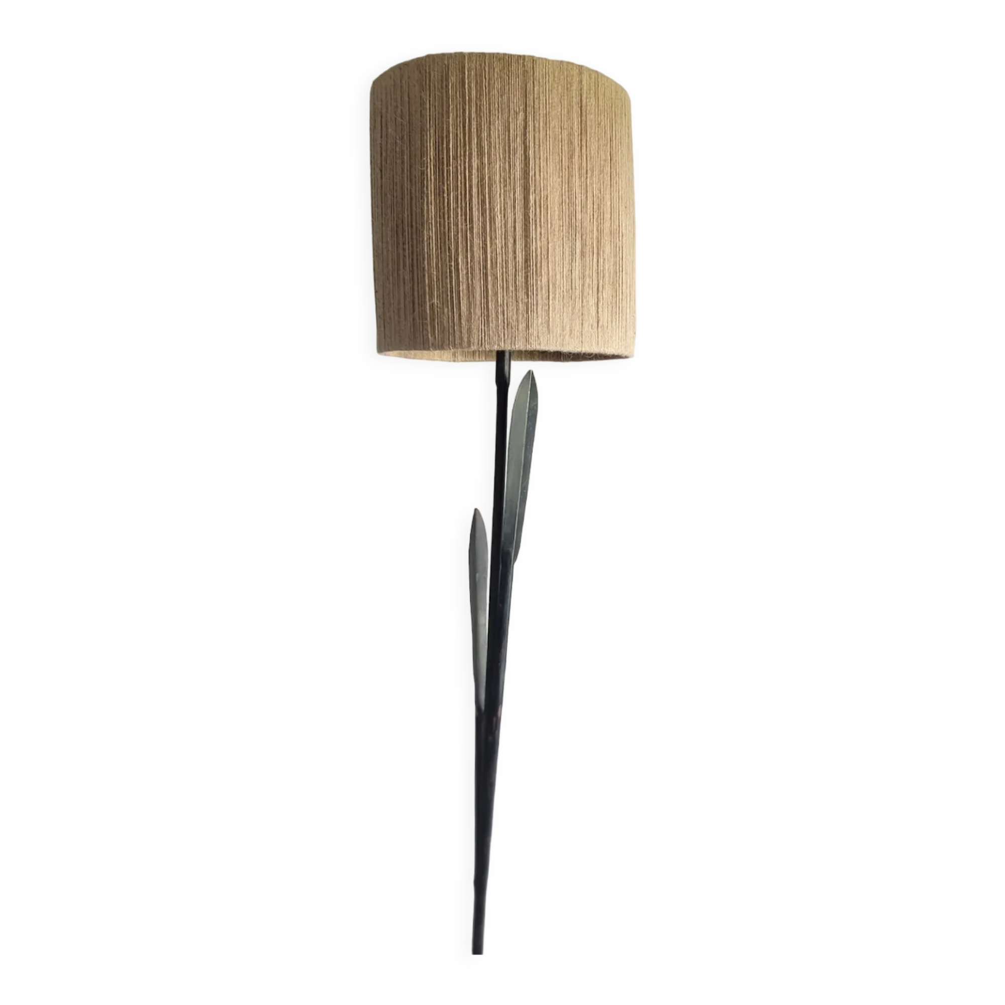 Wrought iron floor lamp