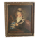 Old portrait of a woman from the Empire period (circa 1820) 54X64cm