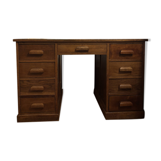 Vintage oak desk