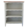 Old white and wood bookshelf
