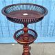 Victorian mahogany knitting table, nineteenth century