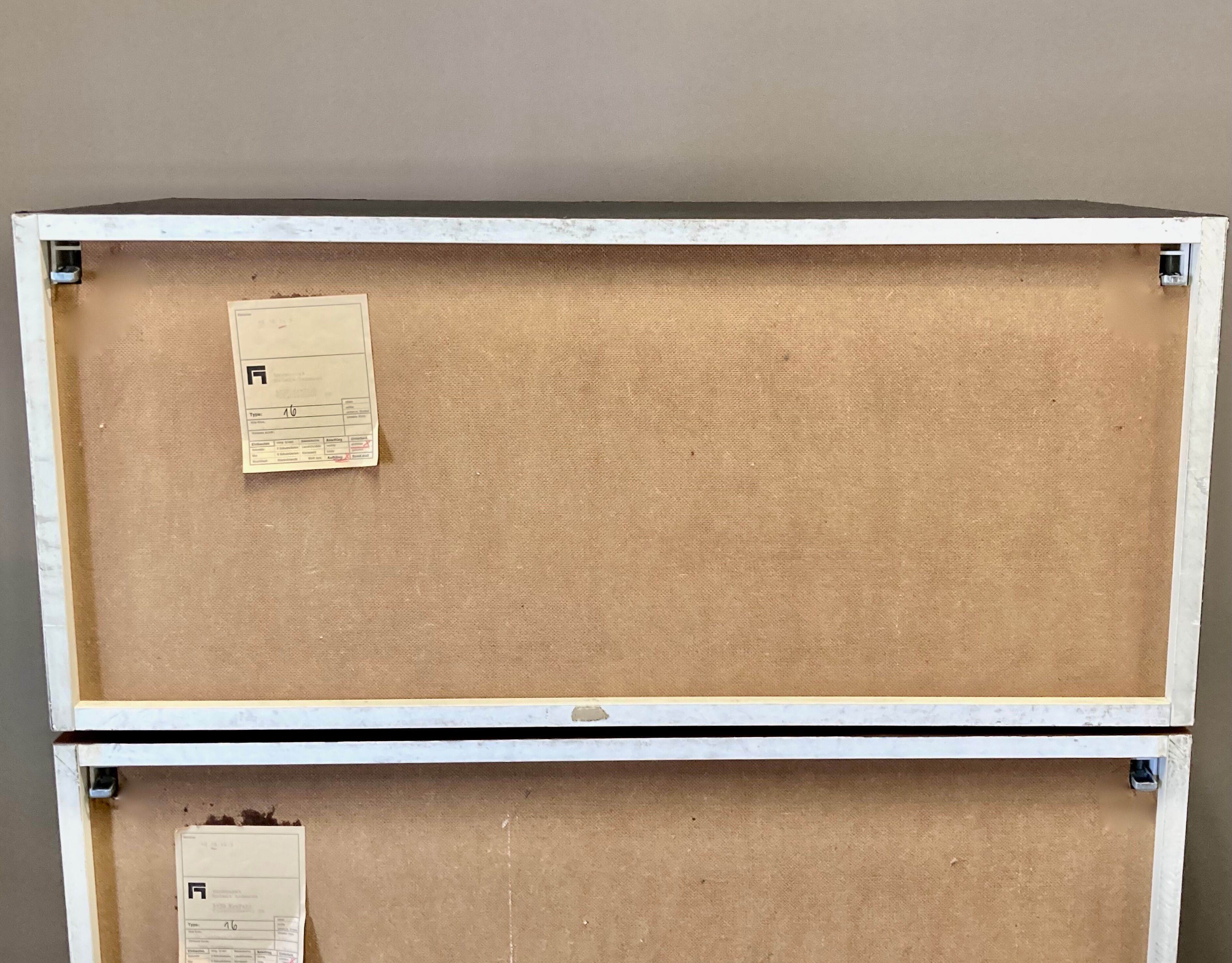 Modular pendant row Peter Pedrides design 1960.