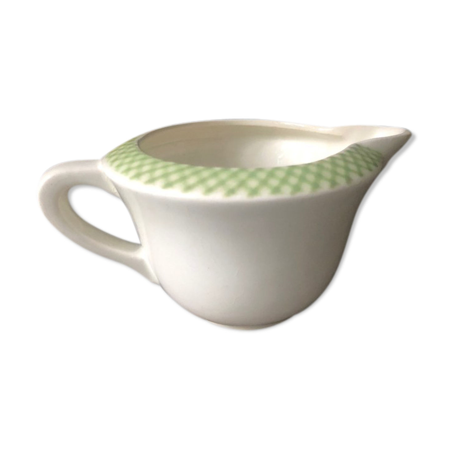 small milk pot made of earthenware Pont du Gard Salins France