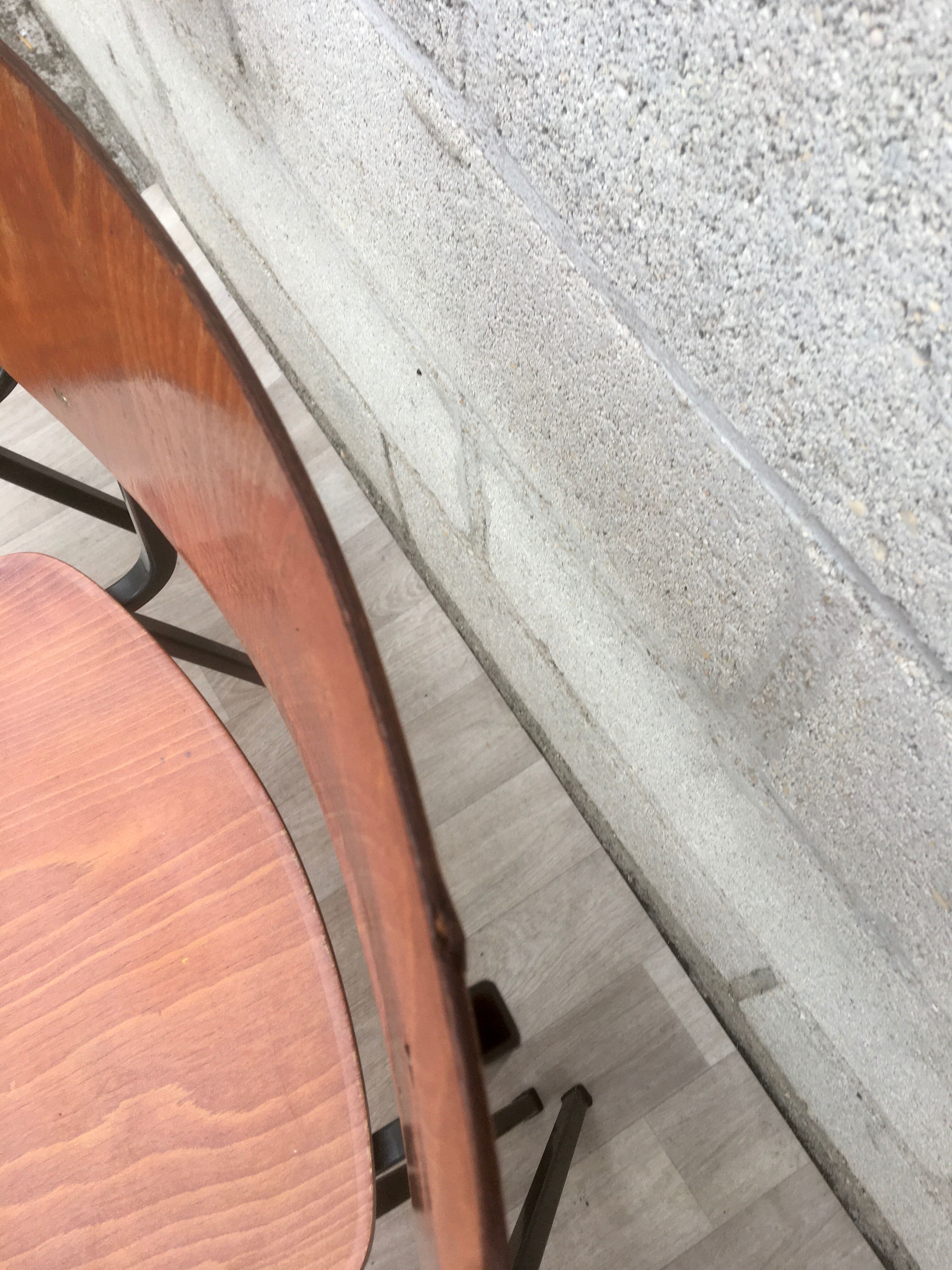 Set of 4 vintage chairs and design Eromes