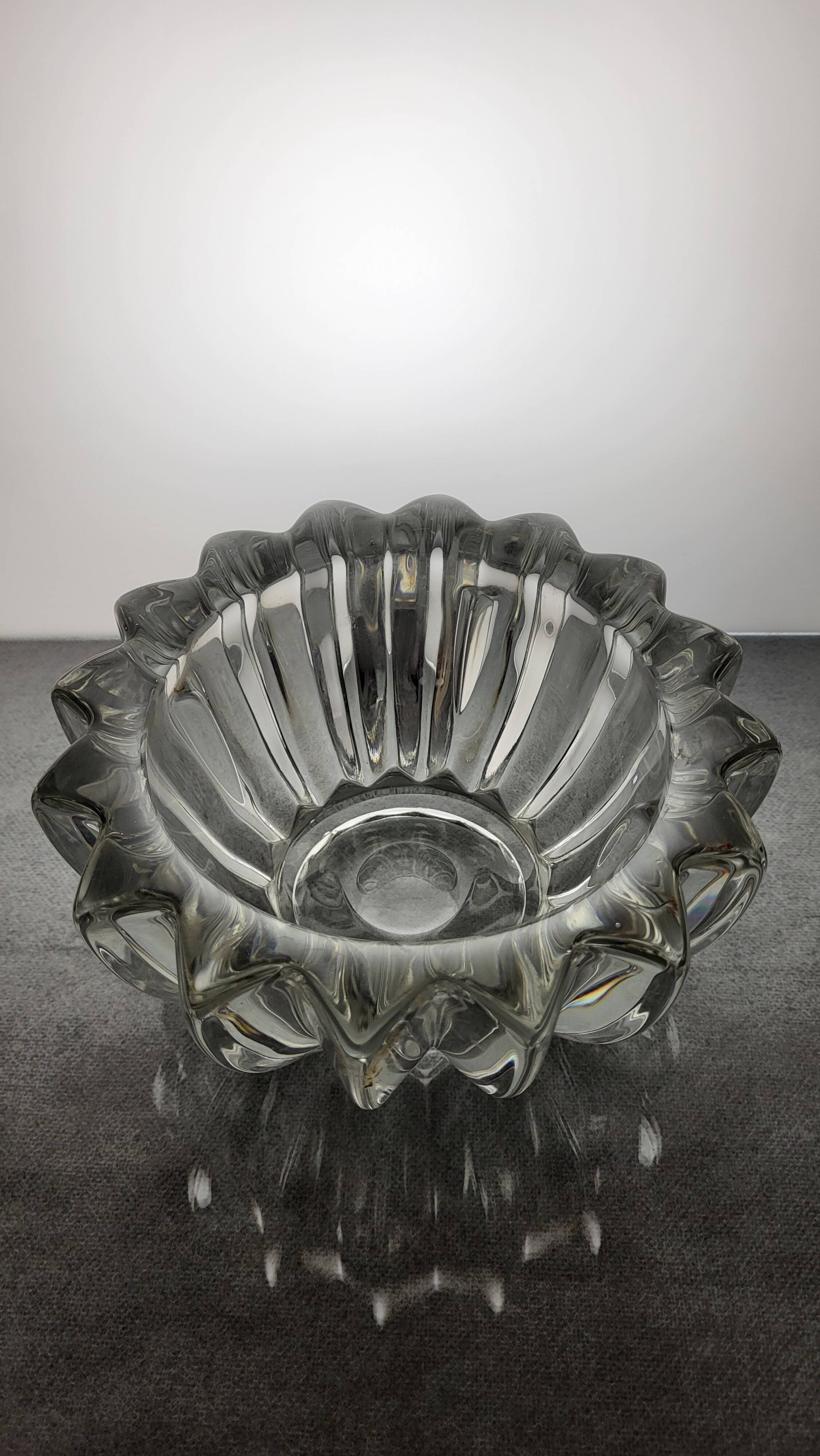 Pique Flowers Vase in crystal P. D'avesn