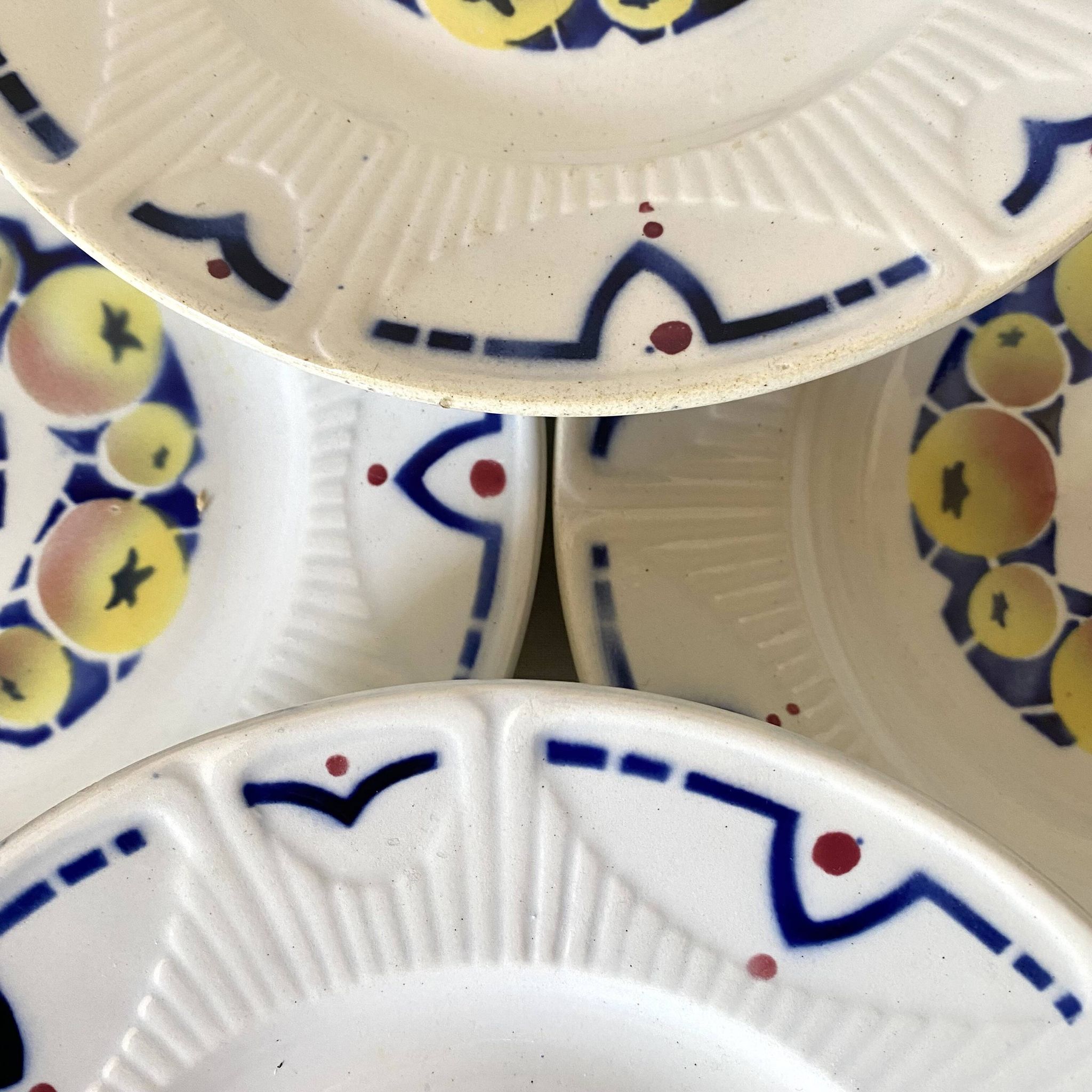 Amandinoise St Amand Art Deco Dessert Service