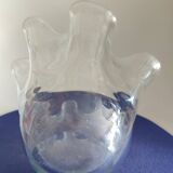 Crystal handkerchief vase circa 1930