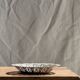 Small vintage silver-plated metal tray with openwork floral patterns D20 H3