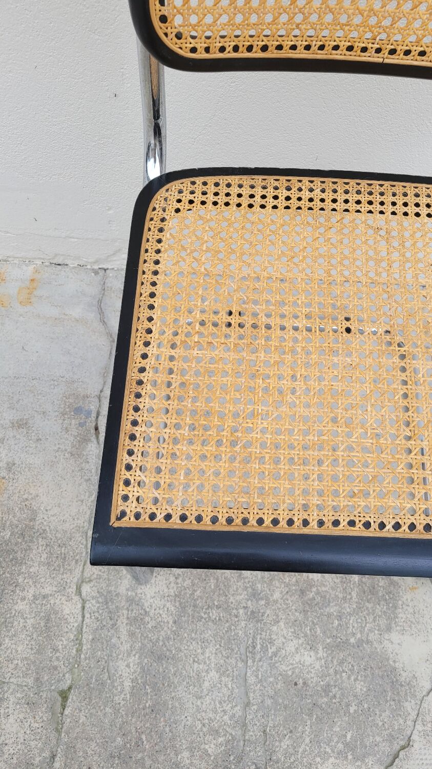 Chair by Marcel Breuer model B32 in canning