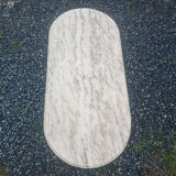 Bronze and marble coffee table