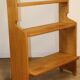 Guillerme and Chambron bookcase shelf in oak, 1960