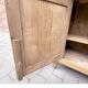 Antique Parisian buffet in oak and Carrara marble